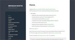 Desktop Screenshot of brendanmartin.com