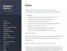 Tablet Screenshot of brendanmartin.com